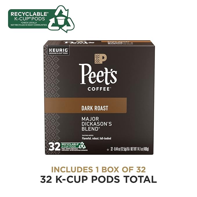 Peet's Coffee, Dark Roast Keurig K-Cup Pods - Image 2