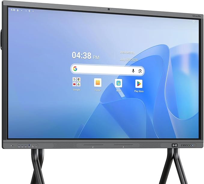 Shiarffe X5 Smart Board 65 Inch 4K Interactive Whiteboard Google EDLA-Certified by Shiarffe