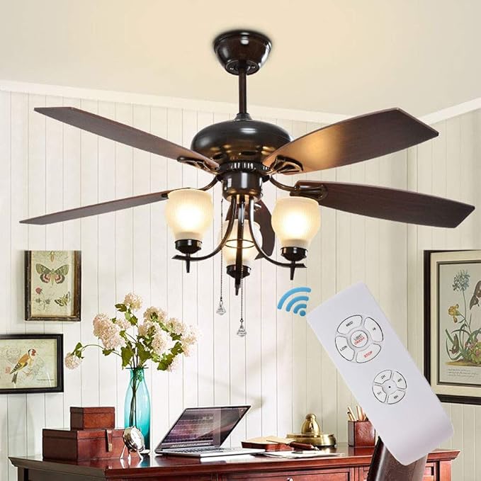 LPHUMEX Ceiling Fan Remote Control Kit, Small Size Speed, Light & Timing 3 in 1 - Image 3