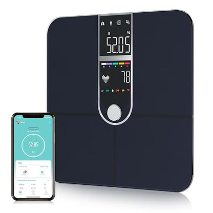 Smart Scale with BMI Body Fat Muscle Mass Digital Bathroom Weight Scale with by Greetmed