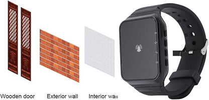 Yunseity Wireless Calling System, 1 Watch Receiver 1 Key Transmitter, Including - Image 7
