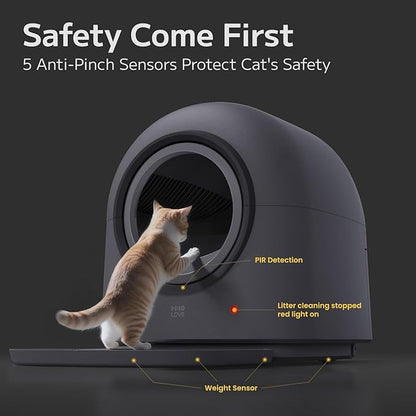 L1 Self-Cleaning Litter Box Automatic Electronic Hands-Free Smart Robot self - Image 5