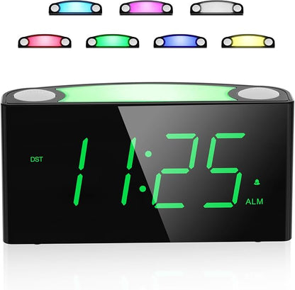 Digital Alarm Clock for Bedroom by Mesqool
