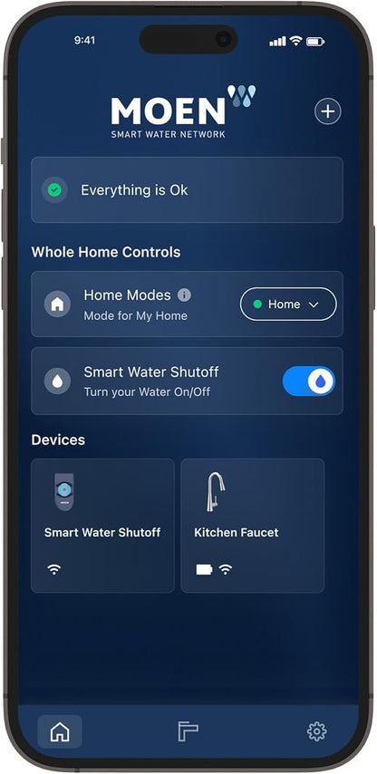 Moen Flo Smart Water Monitor and Automatic Shutoff Sensor, Wi-Fi Connected - Image 13