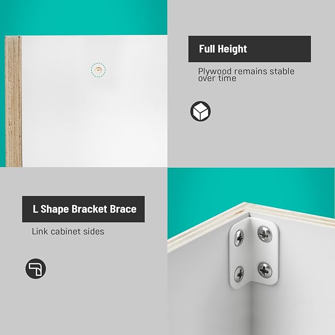 Wall Kitchen Cabinets, RTA Cabinets, Wall Mounted, RTA Upper Cabinet, Modern - Image 4