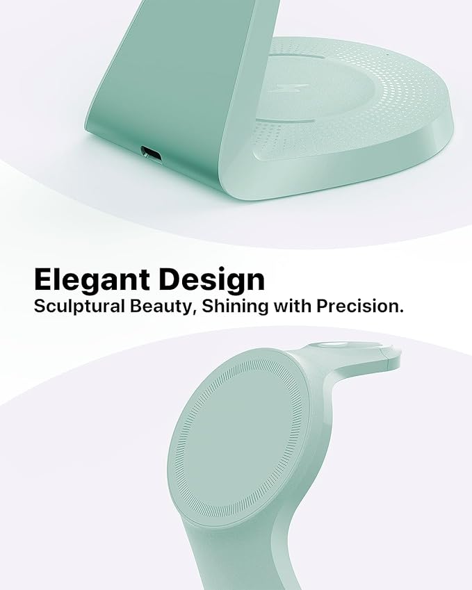 3 in 1 Charging Station for Apple Devices, Mag-Safe Charger Stand Fast Charging - Image 4