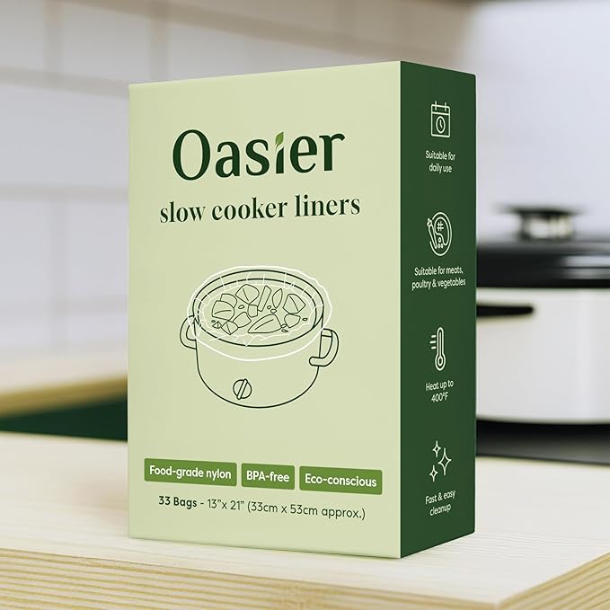 Slow Cooker Liners, Disposable Oval Large Size 13" x 21", Fits 3-8 Quart Pot - Image 7