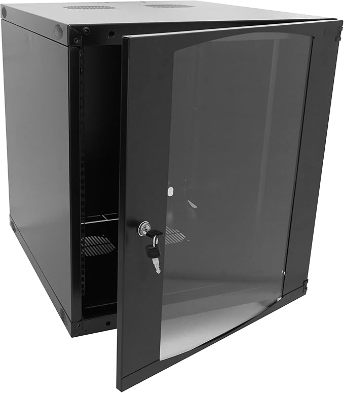 9U Server Cabinet Wall Mount Rack Enclosure by GlobalRack