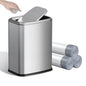 8L/2.1 Gal Small Bathroom Trash Can by KHMMGK