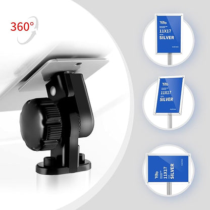 YIYO Sign Stand Poster Stand，adjustable heavy duty pedestal Sign Holder Floor - Image 4