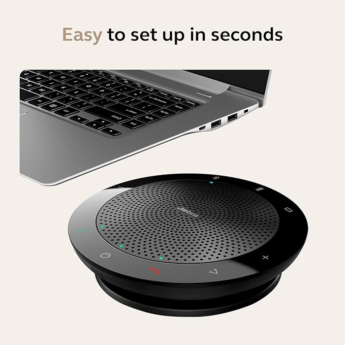 Jabra Speak 510 Portable, USB or Wireless Bluetooth Speaker - Image 4