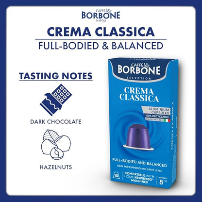 Caffè Borbone Crema Classica Aluminum Capsules Compatible - Image 3