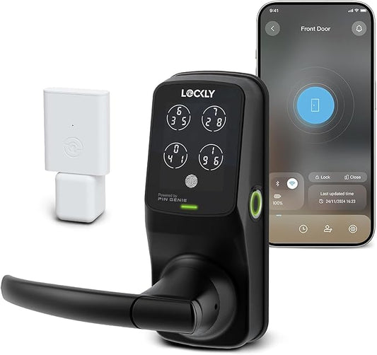 Lockly Secure Pro Smart Lock Wi-Fi, Keyless Entry Digital Keypad Door Lock by Lockly