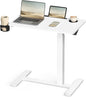 VASAGLE Overbed Table with Wheels, Mobile Standing Computer Desk, 27.6 x 15.7 by VASAGLEbySONGMICSHOME