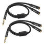 SiYear 1/4" Splitter Cable, 6.35mm TRS to Dual 1/4 inch Female Stereo Y by SiYear
