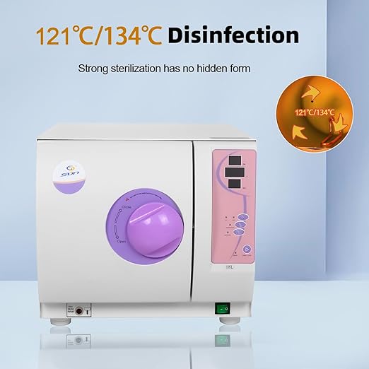 16L/18L/23L Benchtop Type Autoclave Class N Series Portable Lab Autoclave Steam - Image 3