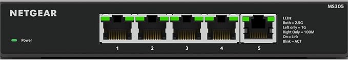 NETGEAR 5-Port Multi-Gigabit Ethernet Unmanaged Essentials Network Switch - - Image 8