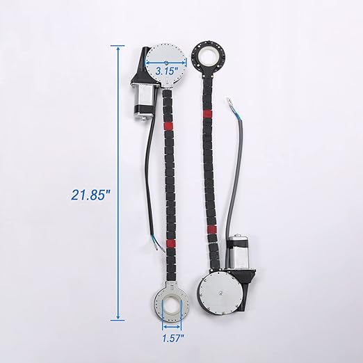 JDMSPEED New Universal Electric Power Window Lift Regulator Conversion Kit - Image 5