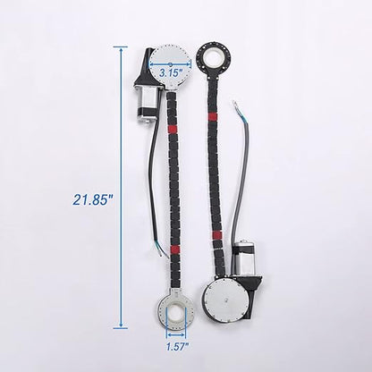 JDMSPEED New Universal Electric Power Window Lift Regulator Conversion Kit - Image 5
