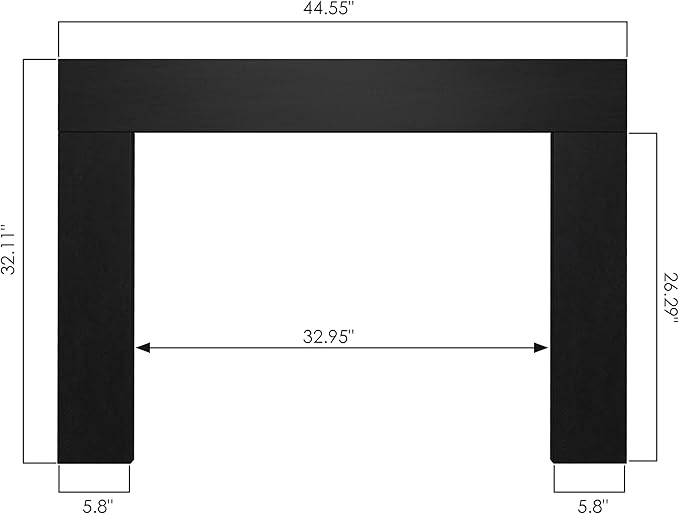 44.5" W x 32.1" H Trim Kit Designed - Image 2