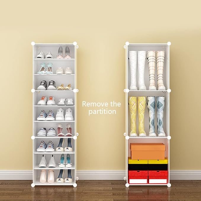 12 Tier Portable Shoe Shelf Storage Shoe Rack Organizer 96 Pair Shoe Storage - Image 4
