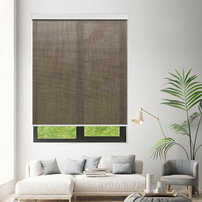 Tipiace Motorized Blinds with Remote Window Roller Shade Wireless Rechargeable - Image 4