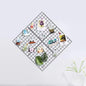 Feadily 4 Pack Metal Grid Wall Board, Photos & Pictures Display Board, DIY Home by Feadily