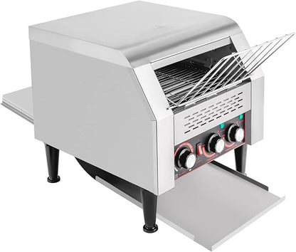 2200W Commercial Conveyor Toaster, 300 Slices/Hour - Image 3