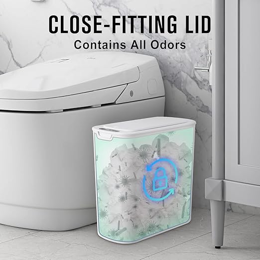 Cesun Automatic Motion Sensor Bathroom Trash Can - Image 4