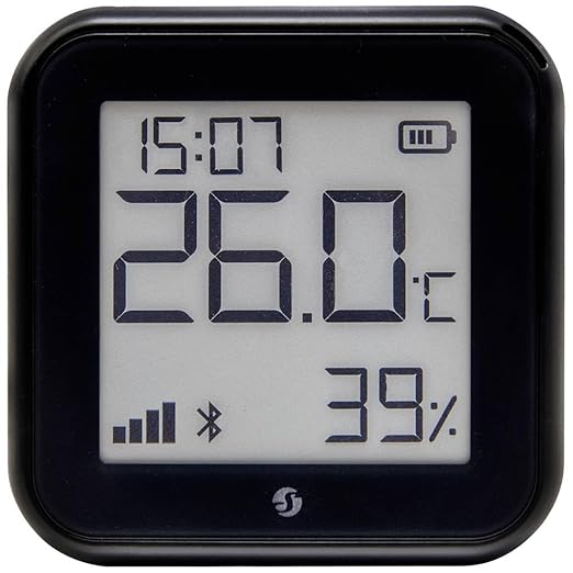 Shelly H&T Gen3 Black | Wi-Fi and Bluetooth Smart Temperature & Humidity Sensor - Image 4