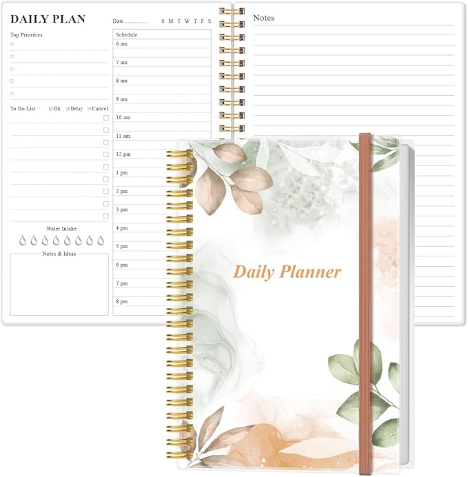 Daily Planner Undated by Heveboik