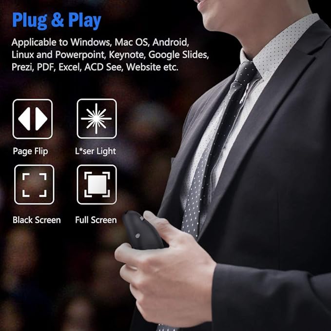 Presentation Remote Clicker, Wireless Presenter - Image 2