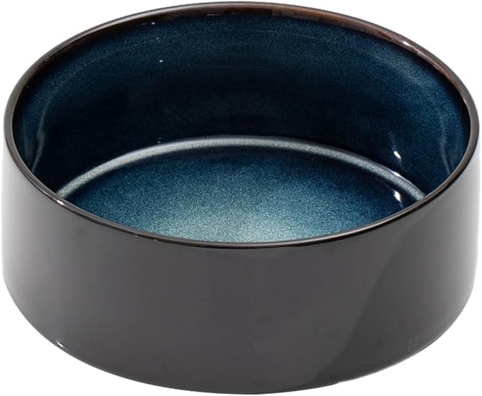 Ceramic 8.2inch Dog Bowl for Large-Breed Dogs, Anti-Slip and Weighted Pet Food by Havniva