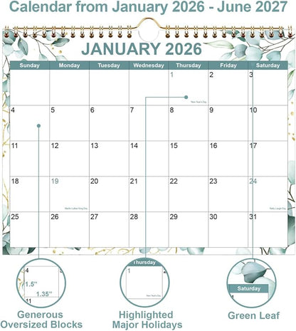 2026 Calendar, Wall Calendar 2026 from January 2026 - Image 2