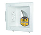 DATA COMM Electronic 45-0031-WH Recessed Low Voltage Media Wall Plate w/ by DATACOMM