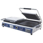 Globe GPGDUE14D Deluxe Countertop Grooved Panini Double Grill by GlobeHealthProducts
