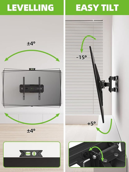 USX MOUNT TV Wall Mount for 32-74 inch Flat Screen/LED/4K up to 110lbs - Image 4
