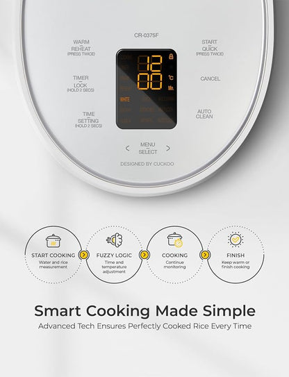 CUCKOO Micom Rice Cooker 3-Cup Uncooked / 6-Cup Cooked - Image 5