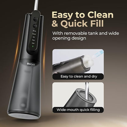 Bezvoi Portable Water Flosser for Teeth: Gum-Sensitive Friendly, Dual-Gear - Image 8