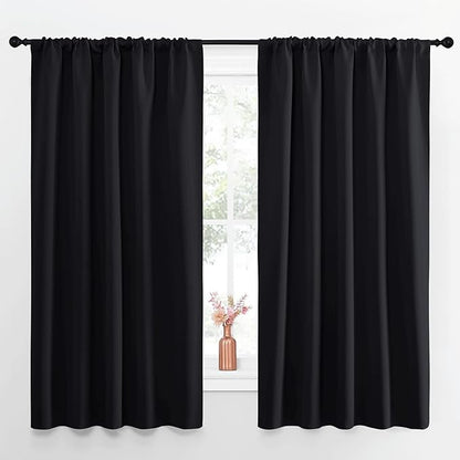 NICETOWN Black Out Window Curtains by NICETOWN