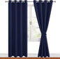Hiasan Blackout Curtains for Bedroom, 52 x 96 Inches Long by Hiasan