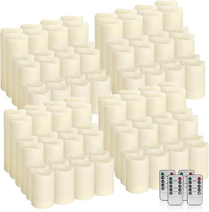 Set of 96 Waterproof Outdoor Flameless Candles, LED Candles - Image 7
