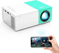 Projector WiFi Portable Movie Projector, Phone or Tablet Can be Mirrored to the by wepvo