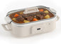 Magnifique 4 Quart Casserole Digital Slow Cooker, Premium Ceramic Bakeware by Magnifique