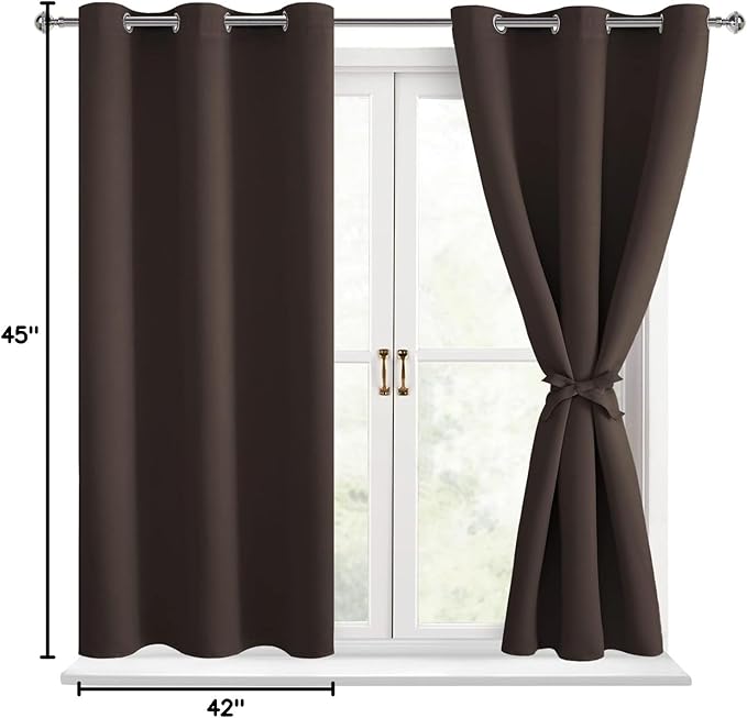 Hiasan Short Blackout Curtains for Bedroom - Image 7
