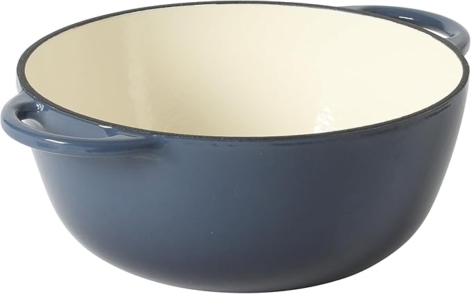 Gibson Home Addlestone 2.65 Qt Enameled Cast Iron Dutch Oven Pot - Image 4