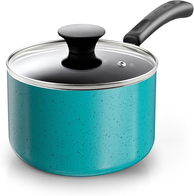 Cook N Home Non Stick Sauce Pan, 3 Quarts Saucepan by CookNHome