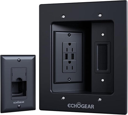 ECHOGEAR TV Cord Hider for Wall Mounted TV by ECHOGEAR