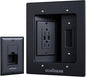 ECHOGEAR TV Cord Hider for Wall Mounted TV by ECHOGEAR