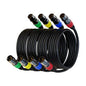AuxLink XLR Cables, XLR Microphone Cable 25 ft 4 Pack by AuxLinkcable
